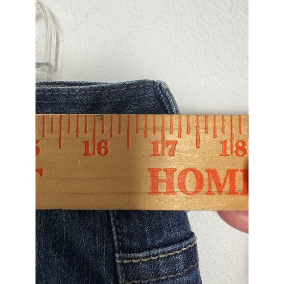 Calvin Klein Womens Bootcut Jeans Size 32/14 Blue Denim 30” Inseam - Picture 7 of 8
